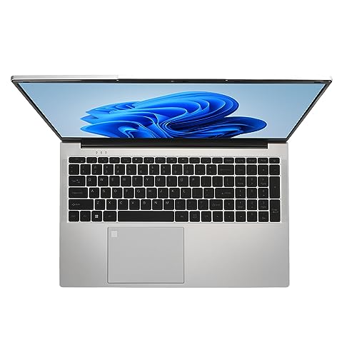 17,3-Zoll-Laptop, Tragbarer 16 GB RAM 2,9 GHz Quad-Core-IPS-Display-Laptop-Computer, 5G WiFi 7000 MAh-Laptop-Computer mit Kamera für Geschäftsreisende, Büro 100-240 V (16+256G von Tangxi