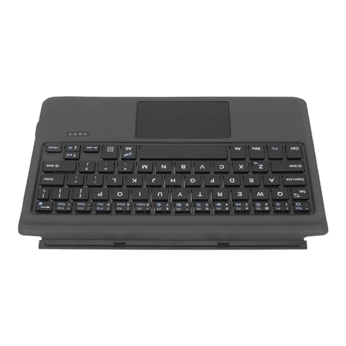 Kabellose Tastatur, Bluetooth 5.0, Ultraflaches Touchpad, PU-Leder, Einfache Steuerung, Schnelle Reaktion, Tablet-Tastatur, PU-Leder, Tablet-Tastatur (Ohne Bunte von Tangxi