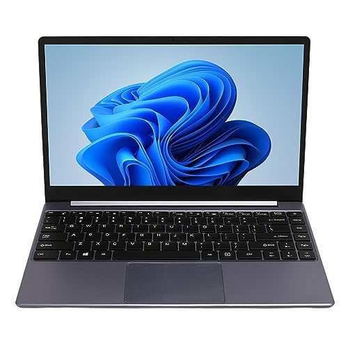 Tangxi 14,1-Zoll-Laptop, 1920 X 1080 IPS DDR4 720P-Kamera BT4.2 Ultradünner Laptop, Notebook-Computer mit Kabelloser Maus für Unternehmen, Büro, Erwachsene (16 GB + 1T EU-Stecker) von Tangxi