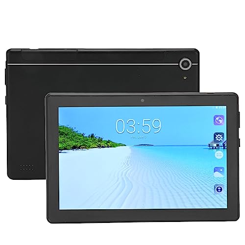 Tangxi 8-Zoll-FHD-Bildschirm, Octa-Core-CPU, 6 GB RAM, 128 GB ROM, Dual-SIM, Dual-Standby-Tablet mit 6000-mAh-Akku, Unterstützt für 10 (Black) von Tangxi