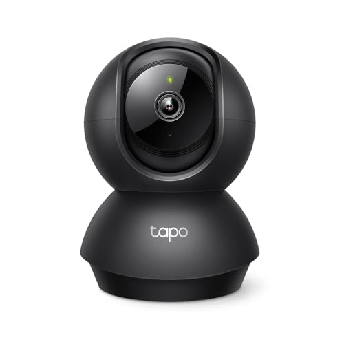 Tapo C201 360° WLAN-Überwachungskamera für Innenräume, 1080P, Nachtsicht, Bewegungserkennung, Zwei-Wege-Audio, kompatibel mit Alexa & Google Assistant, für Babys/Haustiere von Tapo