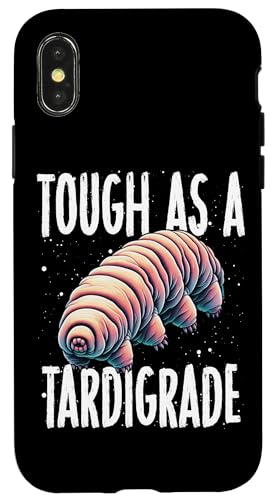 Hülle für iPhone X/XS Tough As A Tardigrade Lustiger Wasserbär von Tardigrade Water Bear Co