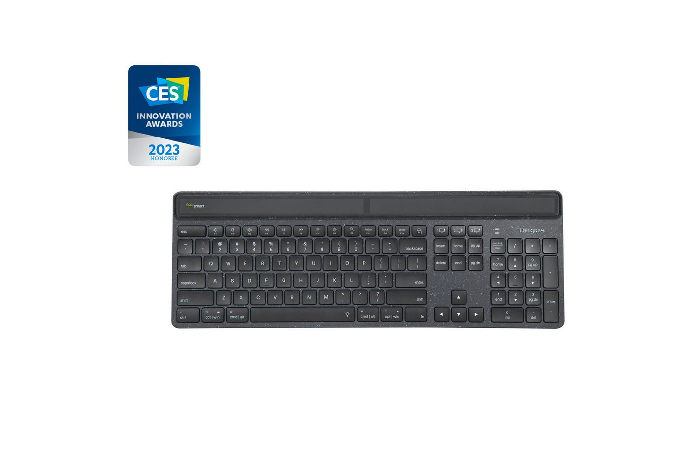 Targus Antimicrobial EcoSmart Bluetooth Keyboard (DE) Tastatur von Targus