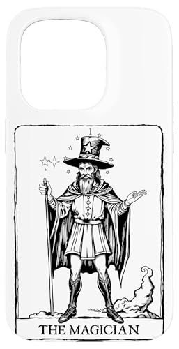 Hülle für iPhone 15 Pro Vintage Tarot Card The Magician - Occult and Mystical Art von Tarot Card Reading Goth Clothing