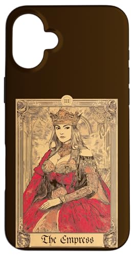 Hülle für iPhone 16 Plus The Empress Tarot Card Number 3 Major Arcana Occult von Tarot Card Reading Goth Clothing