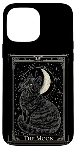 Vintage Tarot Card Der Mond okkulte Tierliebhaber Design Hülle für iPhone 13 Pro Max von Tarot Card Reading Goth Clothing