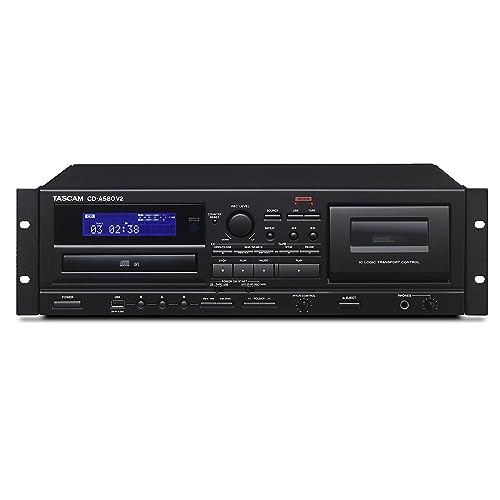 Tascam CD-A580 v2 – CD-Player, Kassettendeck und USB-Recorder von Tascam