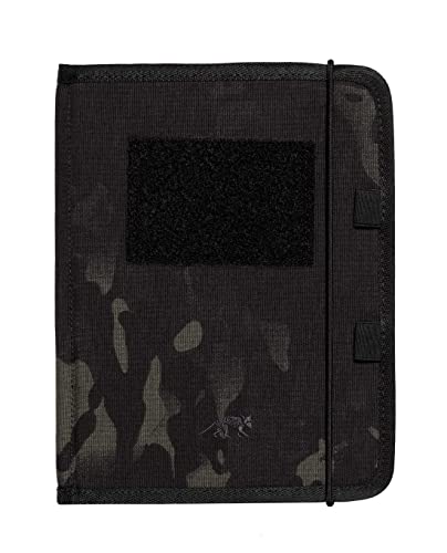 Tasmanian Tiger TT A5 Notepad Sleeve Notizbuch-Tasche, Din A5 Schreibmappe mit Stifthalter, Patch-Fläche, Klarsicht-Kartenfächern, Multicam Black Tasmanian Tiger TT A5 Notepad Sleeve Notizbuch-Tasche, Din A5 Schreibmappe mit Stifthalter, Patch-Fläche, Klarsicht-Kartenfächern, Multicam Black von Tasmanian Tiger