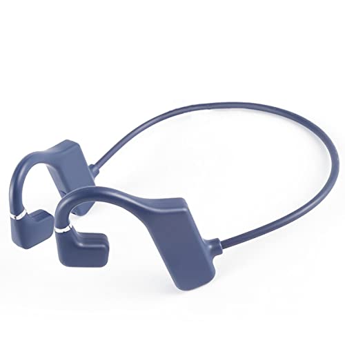 Tassety G1 Bone Conduction Bluetooth Gaming Headset Radfahren Laufen Fitness Schweißfestes Headset Blau von Tassety