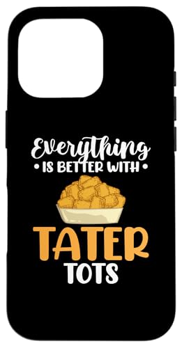 Hülle für iPhone 16 Pro Tater Tot Funny Food Kartoffelrezept von Tater Tot