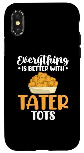 Hülle für iPhone X/XS Tater Tot Funny Food Kartoffelrezept von Tater Tot