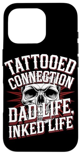 Tattooist Inked Dad Edition zum Tätowieren, Tusche Hülle für iPhone 16 Pro von Tattoo Art Designs for Tattoo Lover Dad Edition