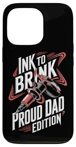 Tattoo Lover Dad Tattoo Ink Art Ink Tintenstift Papa Hülle für iPhone 13 Pro von Tattoo Artist Design For Inked Dad and Inked Mom