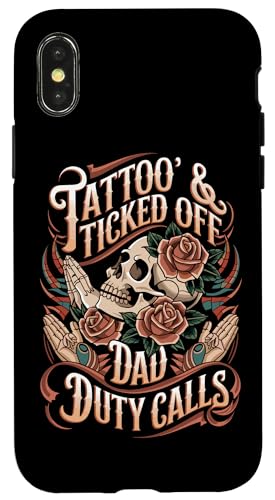 Inking Tattoo Liebhaber Dad Edition Tattooist Ink Dad Hülle für iPhone X/XS von Tattoo Designs for Inked Dad Edition