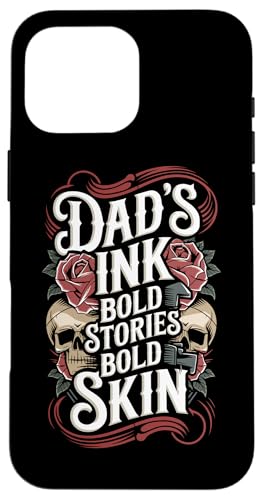 Tätowierung Tinte Kunst Papa Maschine Inked Tattooist Inking Dad Hülle für iPhone 16 Pro Max von Tattoo Designs for Inked Dad Edition