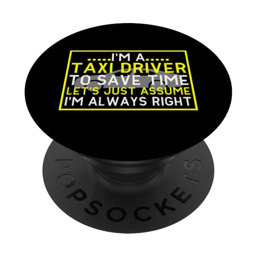 Lustiger Taxifahrer Kunst Männer Frauen Taxifahrer Taxi Passagiere PopSockets mit austauschbarem PopGrip von Taxi Driver Taxi Passengers Gifts & Shirts