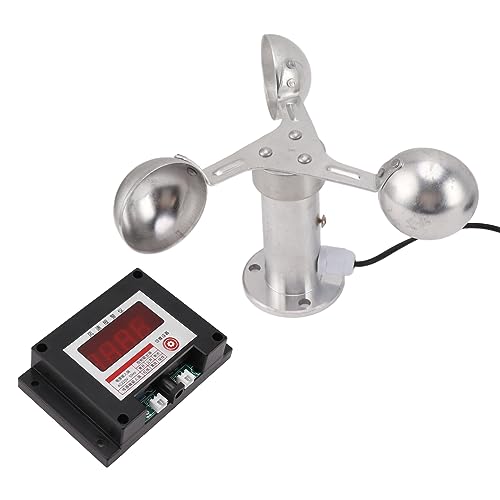 Sonstiges Zubehör für die Zucht, Anemometer für Turmkran, Alarm, Geschwindigkeitsmesser der Wetterstation, Geschwindigkeitsalarm, 3 Tassen, 220 V von Tbest