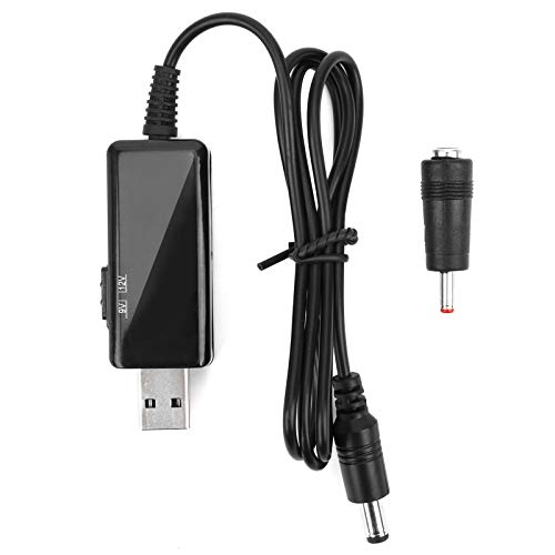 Tbest Andere elektronische Inhalte, USB-zu-DC-Kabel, Powerbank-Kabel, Routerkabel, 5 V auf 9 V, 12 V, Digitalanzeige, Aufzug 5521 M von Tbest