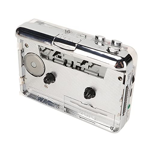 Tessette Tape to MP3 PlayerUSB-KassettenspielerTragbarer Kassetten-Playessette-Recorder-Player, Kassetten-zu-MP3-Konverter R HiFi-Stereo-Sound USB-Kassettenspieler mit von Tbest