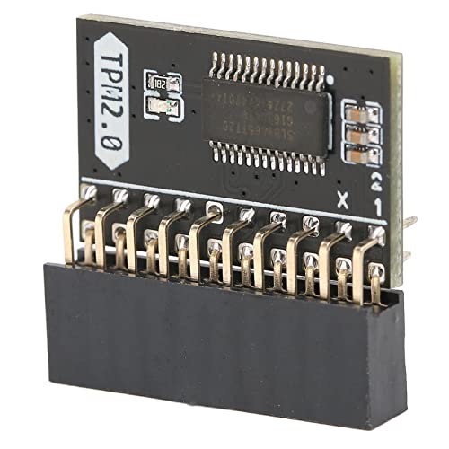 Tpm-Modul, Asus Tpm 2.0 20Pintpm 2.0 Verschlüsselungssicherheitsmodul 20Pin 2 10P Eigenständiger Kryptoprozessor Tpm 2.0-Modul für Win11 für für Asus von Tbest