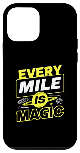 Hülle für iPhone 12 mini Every Mile is Magic | Motivierendes Laufzitat von Tcool