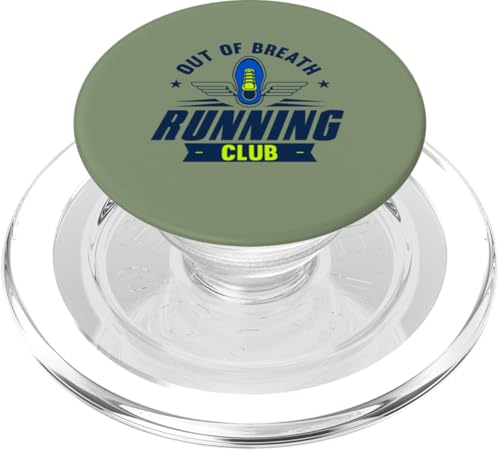 Laufclub Out of Breath PopSockets PopGrip für MagSafe von Tcool