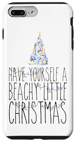 Hülle für iPhone 7 Plus/8 Plus Rae inspirierte Dun Joy Have yourself a beachy little Christmas von TeaTime Design Studio