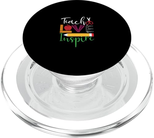 Teach, Love Inspire Lehrer für den Schulanfang PopSockets PopGrip für MagSafe von Teach, Love Inspire Back to School Apparel