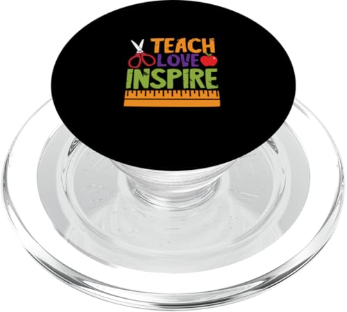 Teach, Love Inspire Lehrer für den Schulanfang PopSockets PopGrip für MagSafe von Teach, Love Inspire Back to School Apparel