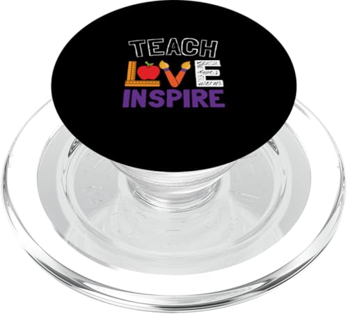 Teach, Love Inspire Lehrer für den Schulanfang PopSockets PopGrip für MagSafe von Teach, Love Inspire Back to School Apparel