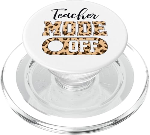 Lehrermodus aus: Teacher Life Teaching Leo Look PopSockets PopGrip für MagSafe von Teacher Class Student Elementary School