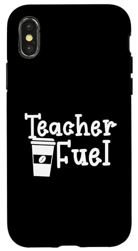 Lehrer Kaffee - Lehrer Brennstoff Hülle für iPhone X/XS von Teacher Teaching Coffee Design