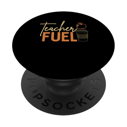 Lehrer Kaffee - Lehrer Brennstoff PopSockets Klebender PopGrip von Teacher Teaching Coffee Design