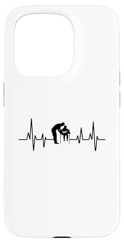 Hülle für iPhone 15 Pro Heartbeat ECG Art Teacher Teaching Teachers Teachers von Teaching Educator Teach Teacher Gifts