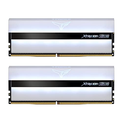 Team Group T-Force XTREEM ARGB DDR4 64GB 2x32GB 3600MHz DIMM CL18 1.35V Baltas von Team Group