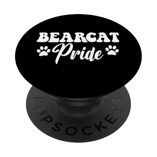 Bearcat Pride High School Bearcats Sportteam Bearcats PopSockets Klebender PopGrip von Team Spirit School Mascot Co.