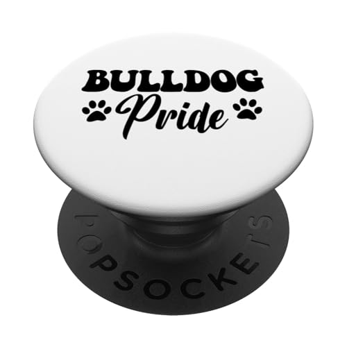 Bulldog Pride High School Bulldogs Sportteam Bulldoggen PopSockets Klebender PopGrip von Team Spirit School Mascot Co.