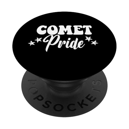 Comet Pride High School Comets Sportteam Comets PopSockets Klebender PopGrip von Team Spirit School Mascot Co.