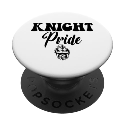 Knight Pride Knights, Ritter des Sportteams der High School PopSockets Klebender PopGrip von Team Spirit School Mascot Co.