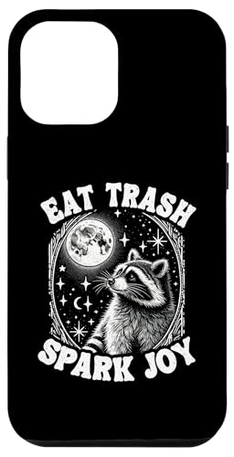 Hülle für iPhone 12 Pro Max Eat Trash Spark Joy Waschbär Lustiger Waschbär von Team Trash Raccoon Designs