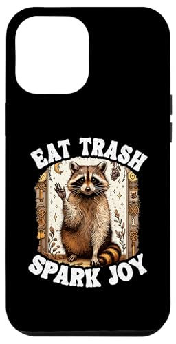 Hülle für iPhone 13 Pro Max Eat Trash Spark Joy Waschbär Lustiger Waschbär von Team Trash Raccoon Designs