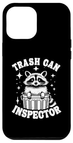 Hülle für iPhone 12 Pro Max Mülleimer Inspector Racoon Raccoon von Team Trash & Raccoon Designs