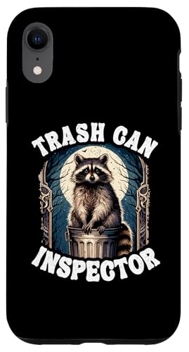 Hülle für iPhone XR Mülleimer Inspector Racoon Raccoon von Team Trash & Raccoon Designs