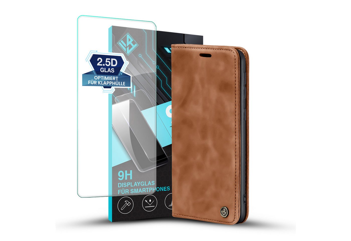 Tec-Expert Handyhülle Tasche Hülle für Samsung Galaxy A16 & A16 5G 6.7 Zoll, 6.7, Cover Klapphülle Case mit Kartenfach Fliphülle aufstellbar von Tec-Expert