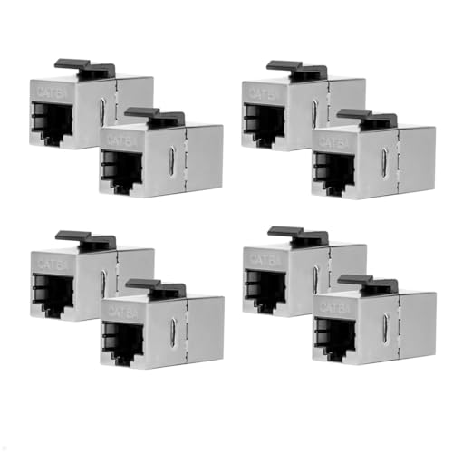 TecLines TKM016 Keystone Modul Cat6a 2x RJ45 Buchse (8) von TecLines