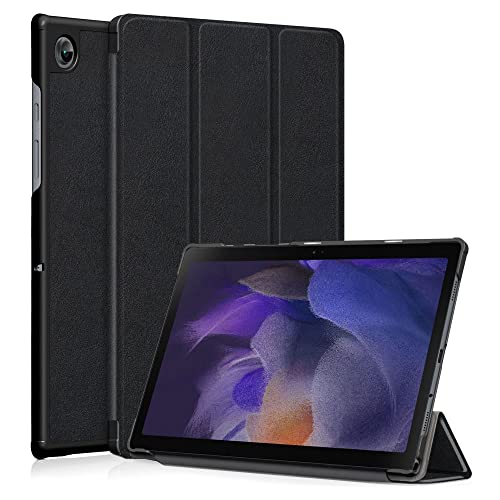 Tech-Protect SmartCase, Klapphülle, Schutzhülle mit Standfunktion, Magnetische Hülle | Kompatibel mit Samsung Galaxy Tab A8 10.5 X200 / X205 (Schwarz) von TECH PROTECT