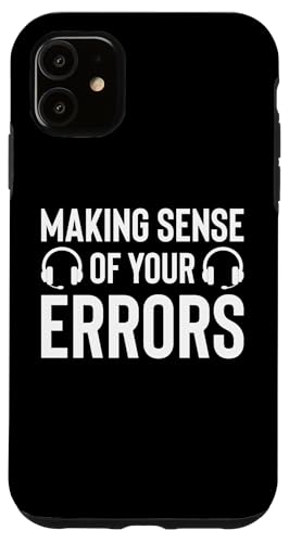 Hülle für iPhone 11 Making Sense Of Your Errors Tech Support IT Hotline von Tech Support Designs Hotline Techniker