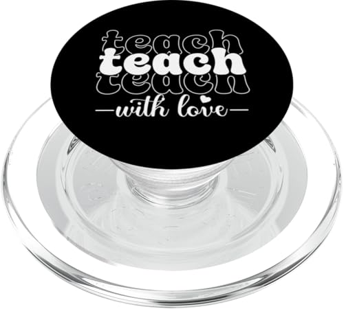 Lustiges Techer-Design für Männer und Frauen, Schule, Lehrliebhaber PopSockets PopGrip für MagSafe von Techer Gift Teaching Shirts Men Women