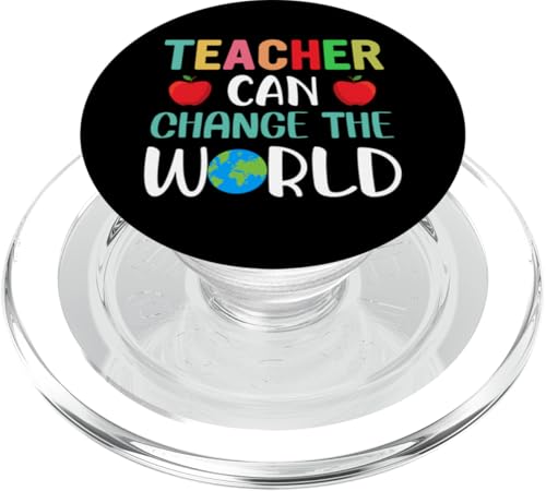 Lustiges Techer-Design für Männer und Frauen, Schule, Lehrliebhaber PopSockets PopGrip für MagSafe von Techer Gift Teaching Shirts Men Women