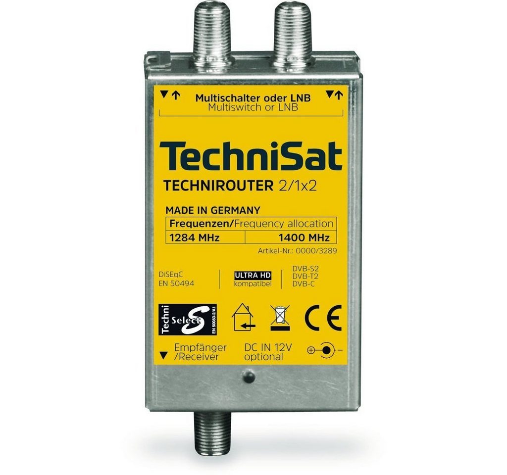 TechniSat SAT-Multischalter TechniRouter Mini 2/1x2 von TechniSat